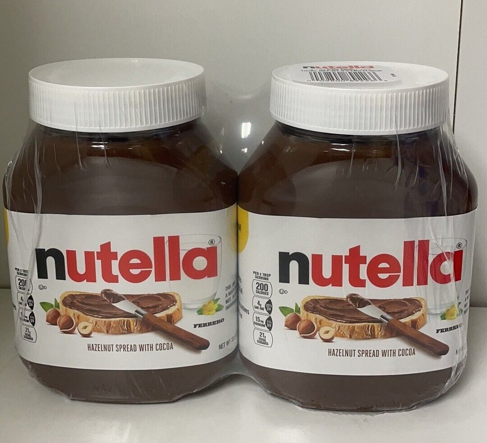 Nutella Hazelnut Cocoa Spread 750 g — Retail jar