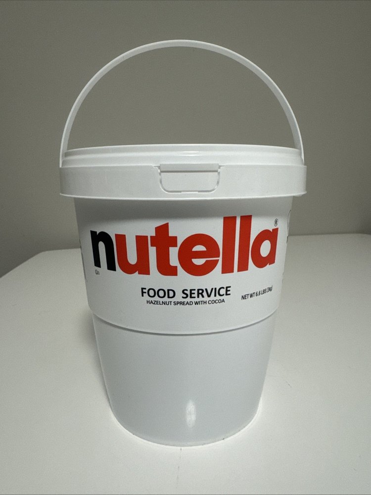 Nutella Hazelnut Cocoa Spread 3 kg — Food-service tub