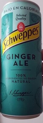 Schweppes Ginger Ale, 330 ml · Can